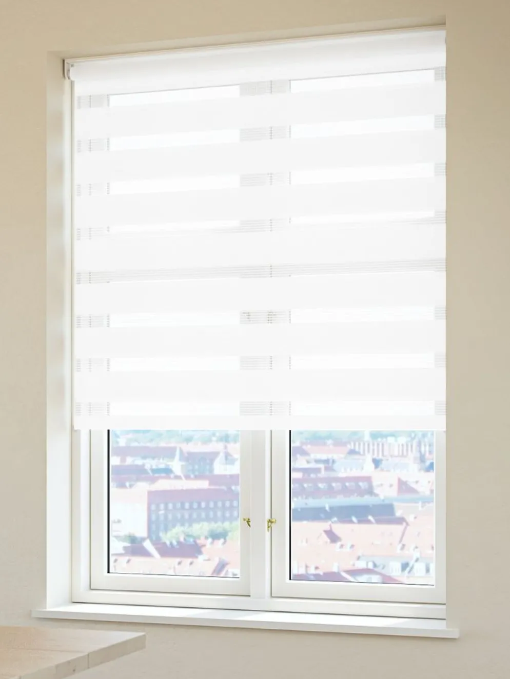 FEMRISEstor doble FEMRIS 45x180cm blanco