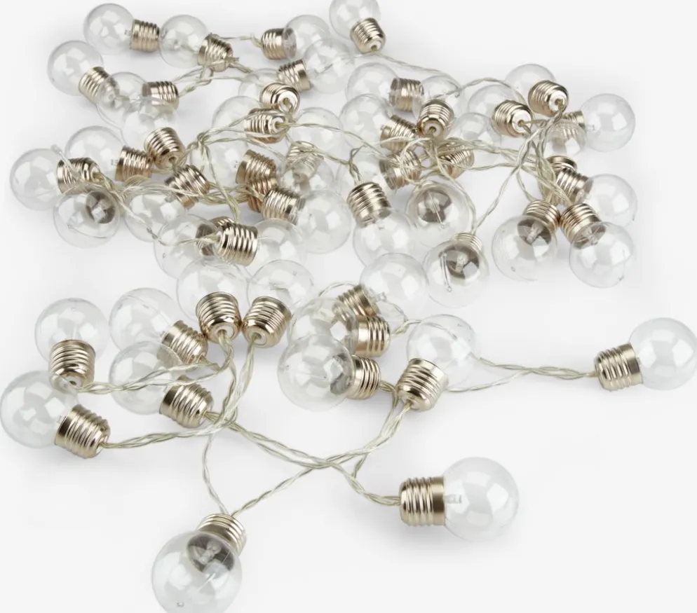 FINKGuirnalda de luces exterior FINK L735cm 50 LED transparente