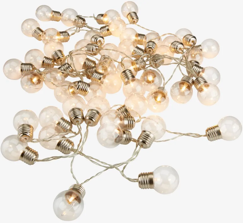FINKGuirnalda de luces exterior FINK L735cm 50 LED transparente
