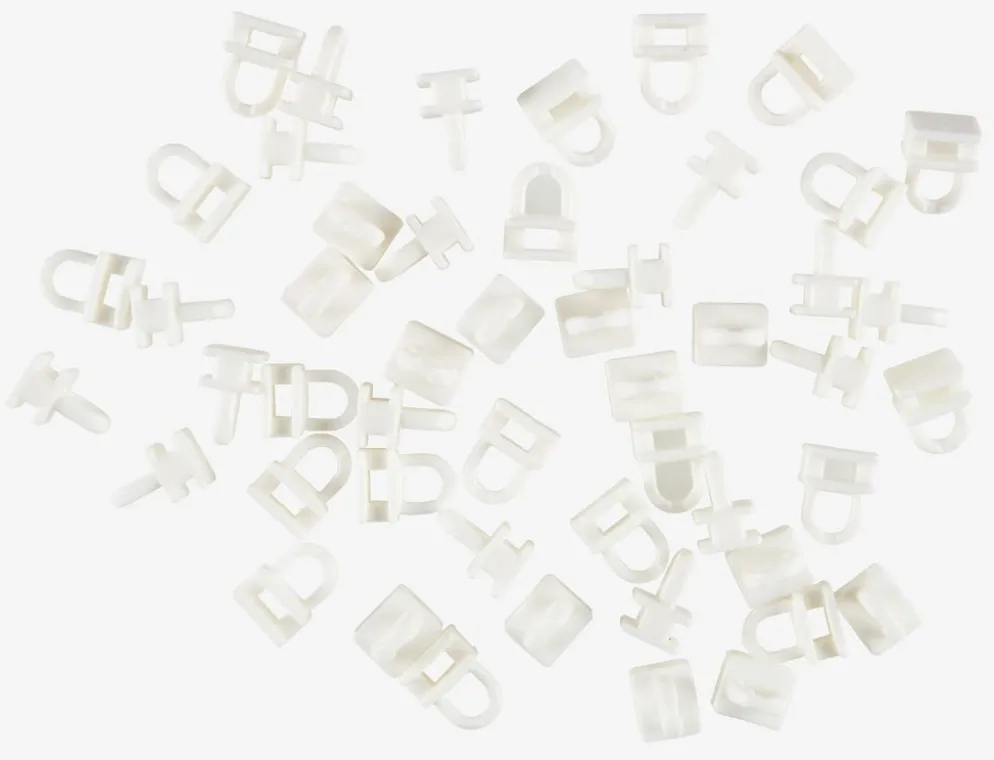 FIXIAnillas para riel FIXI 50 unidades blanco