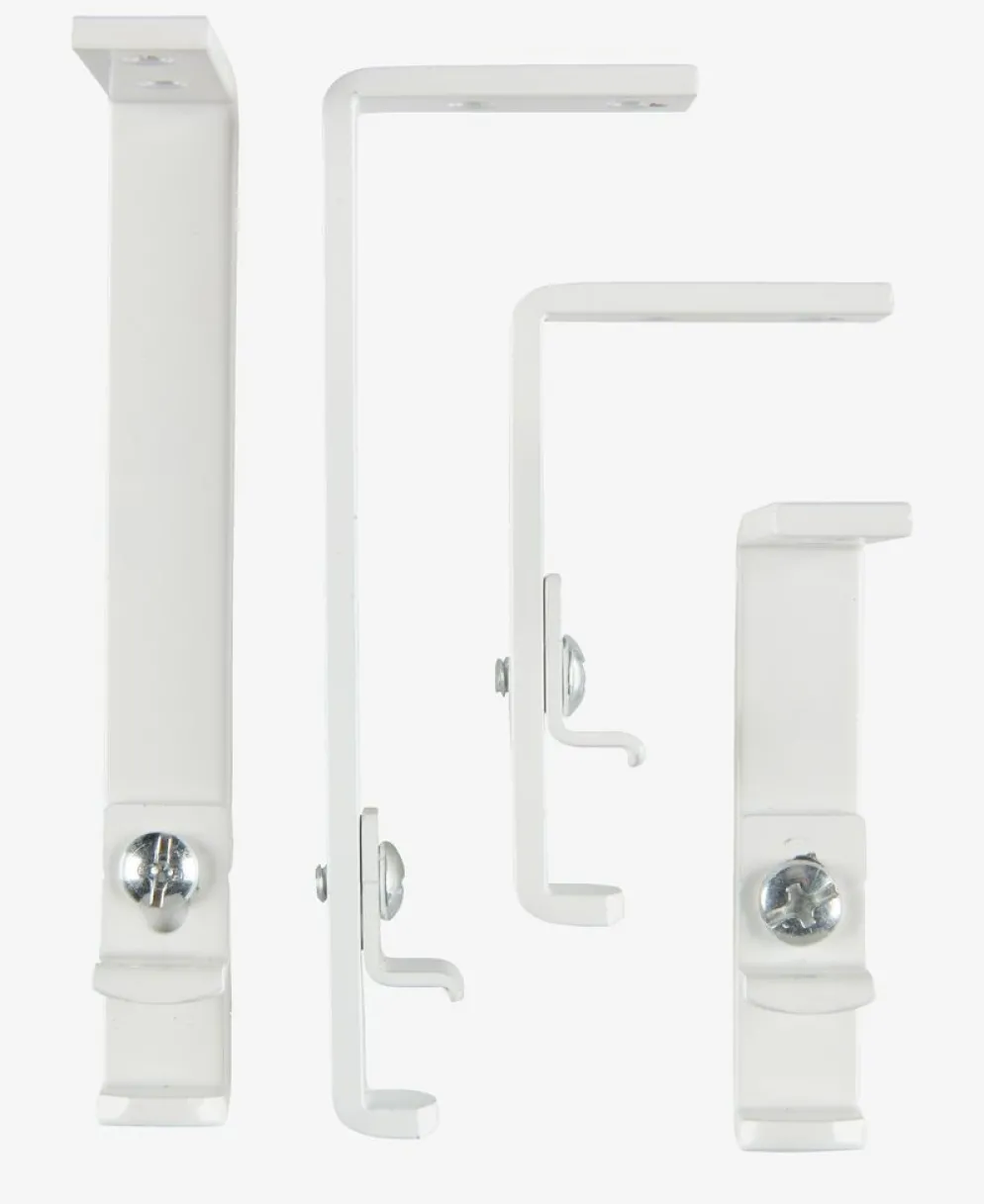 FIXISoporte para riel de cortina FIXI 6cm blanco