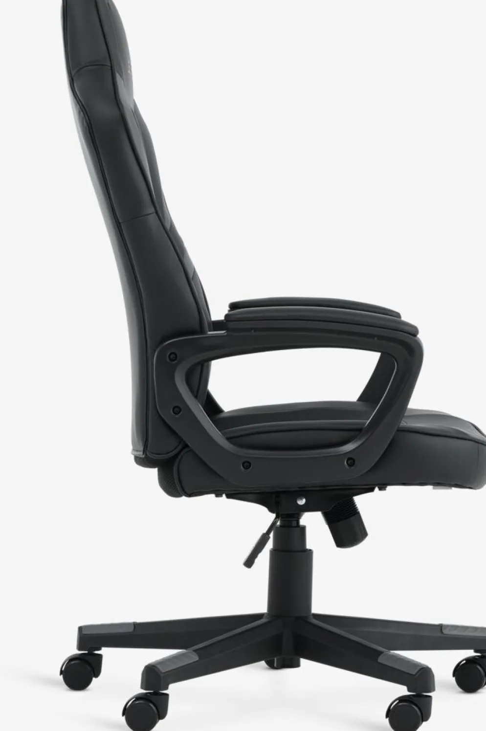 FJELSTEDSilla gaming FJELSTED polipiel negro/gris