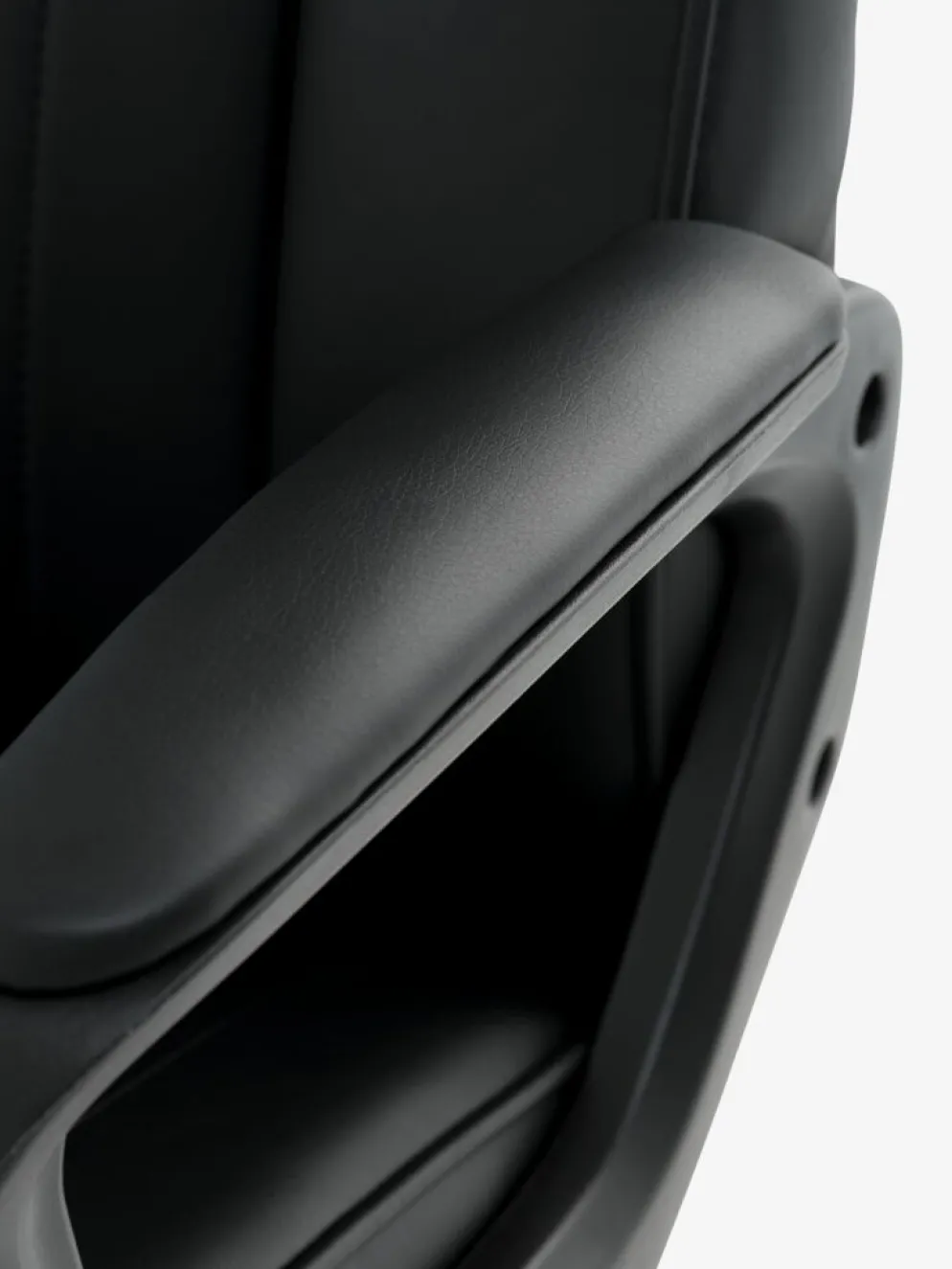 FJELSTEDSilla gaming FJELSTED polipiel negro/gris