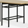 FOLDINGBROMesa de comedor FOLDINGBRO 75x38/84/130 color roble cálido