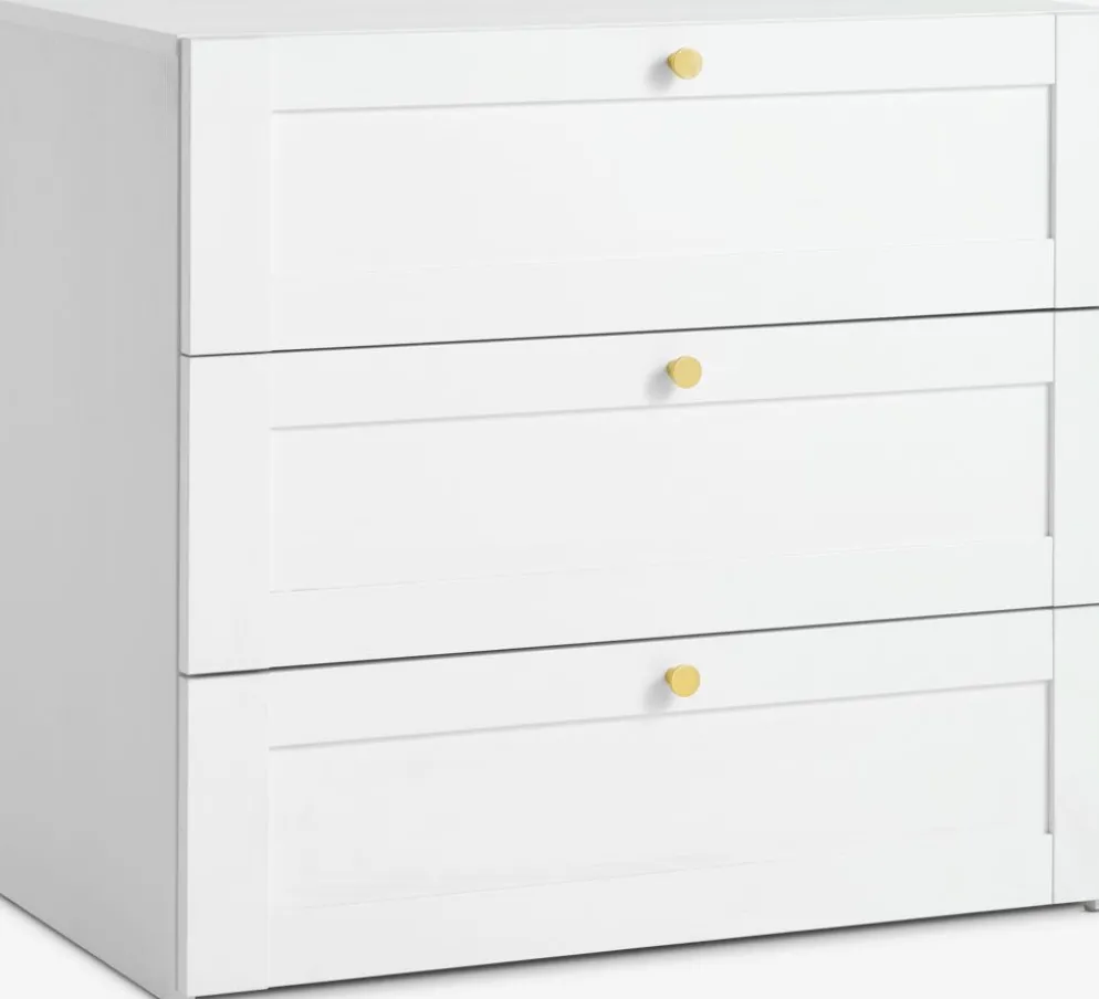 FRAMLEVCómoda FRAMLEV 3 cajones blanco