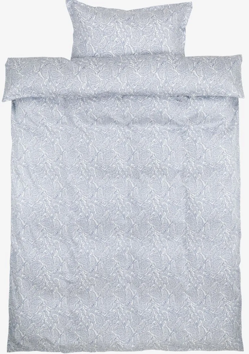 FREDERIKKEPLUSJuego funda nórdica satén FREDERIKKE 155x220 azul/blanco