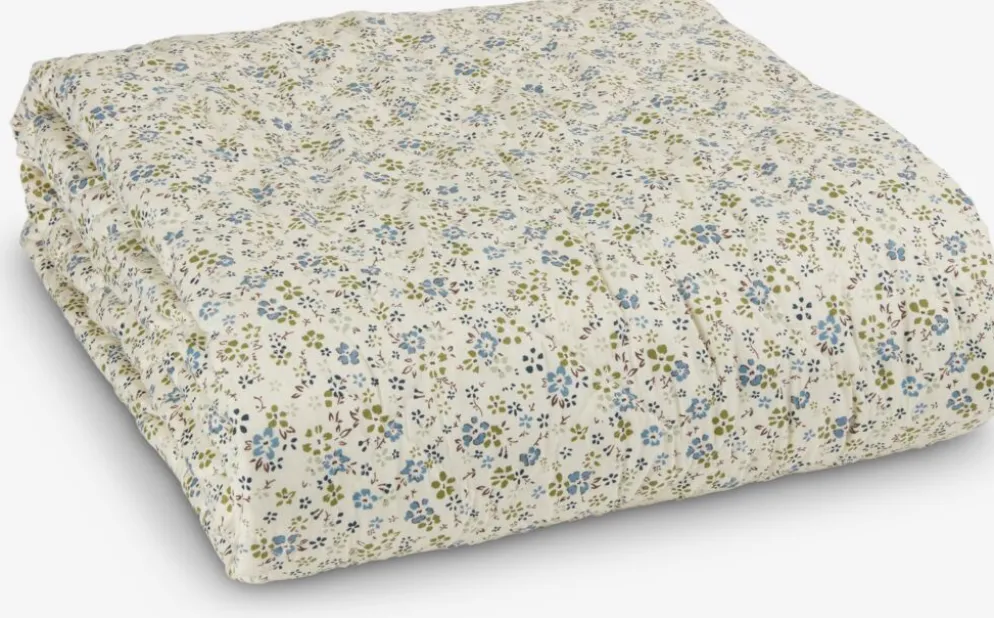 FRESIAManta acolchada FRESIA 140x200 verde/azul