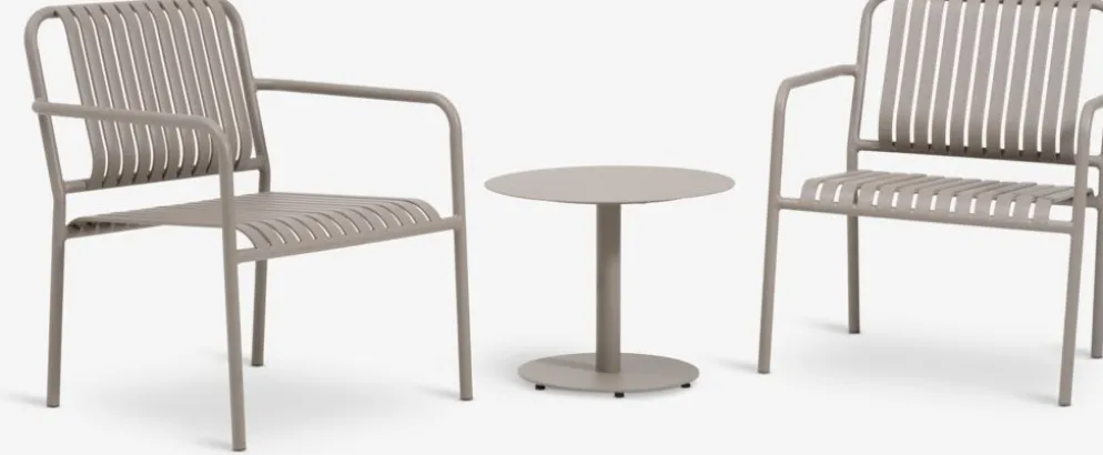 FURUSETConjunto muebles jardín FURUSET 2 plazas arena oscuro