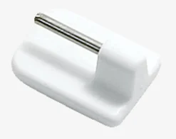 Gancho adhesivo blanco 4 unidades