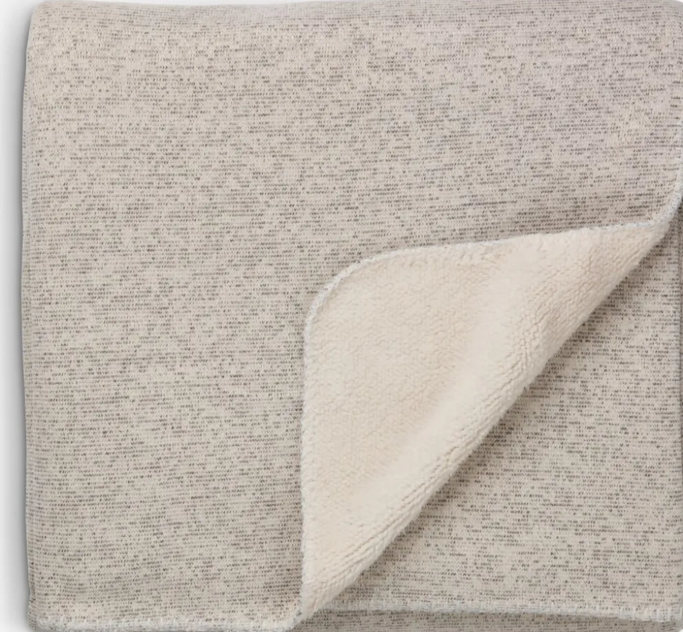GEDEBLADManta GEDEBLAD 130x180 gris/blanco