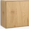 GEDSERMódulo de pared GEDSER armario color roble cálido