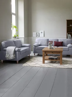 GEDVEDConjunto de sofás GEDVED 2 unidades gris claro