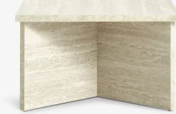 GELSTEDMesa de centro GELSTED 60x60 color travertino