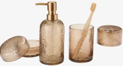 GENEVADBote GENEVAD Ø8xA10cm cristal marrón