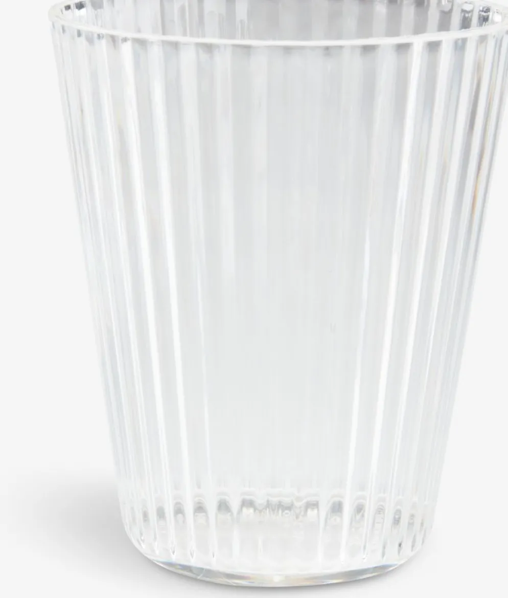 GERLEFVaso de plástico GERLEF Ø9xA10cm 4 unidades variado