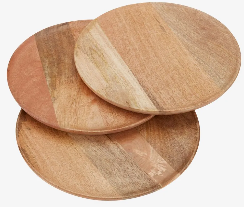 GERNERBandeja decorativa GERNER Ø30cm madera
