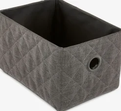 GILLISCesta GILLIS A14xL20xA12cm gris oscuro