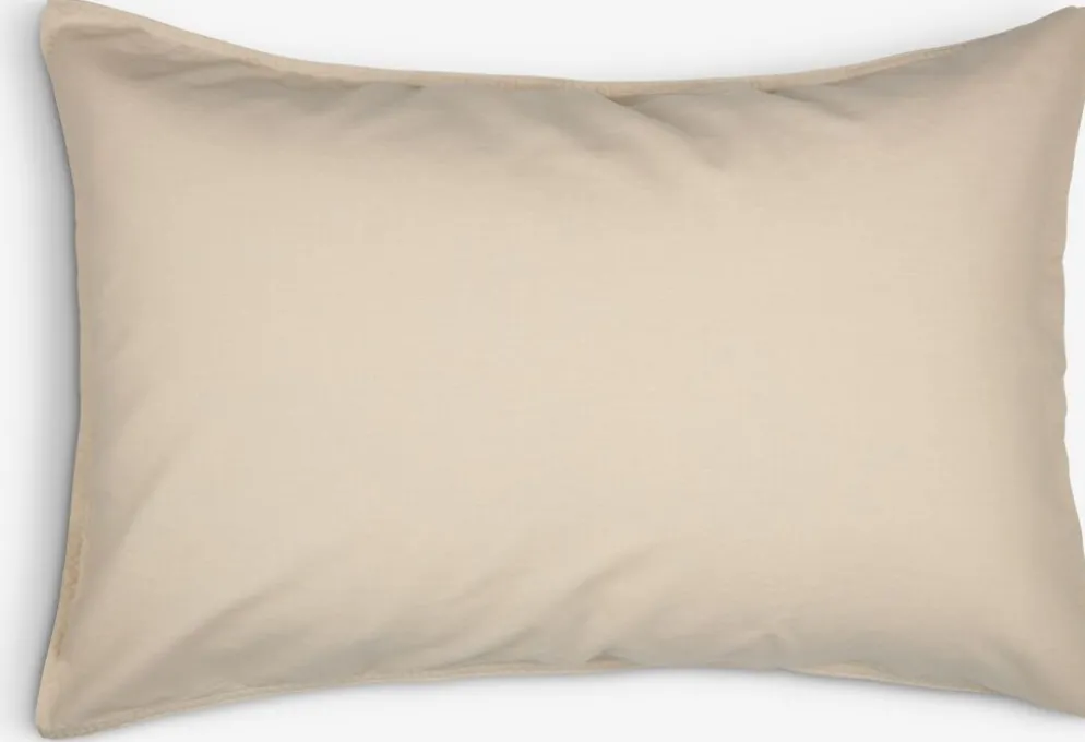 GROGOLDFunda de almohada algodón lavado GRO 50x70/75 beis