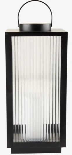 GULDSMEDFarol ULDSMED A22xL22xA48cm con LED negro