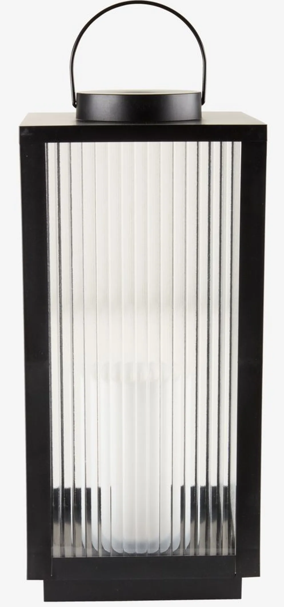 GULDSMEDFarol ULDSMED A22xL22xA48cm con LED negro