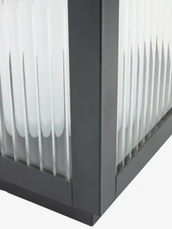 GULDSMEDFarol ULDSMED A22xL22xA48cm con LED negro