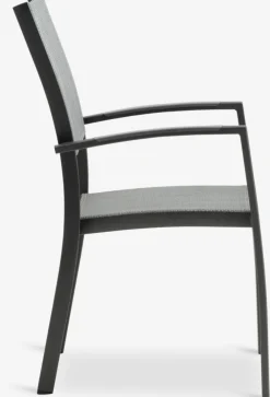 HAGEN + STRANDBYMesa HAGEN L160 + 4 sillas STRANDBY gris