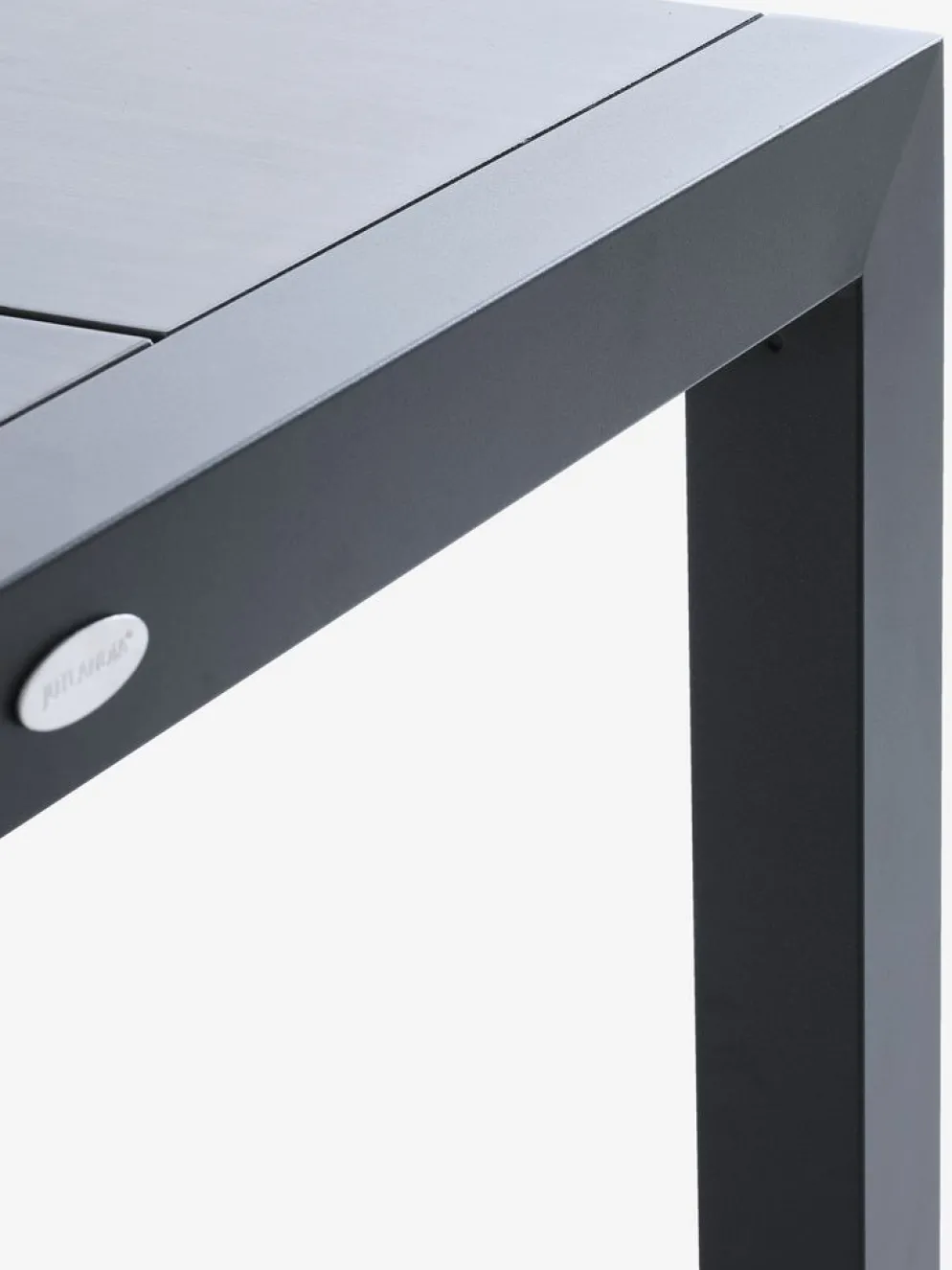 HAGEN + STRANDBYMesa HAGEN L160 + 4 sillas STRANDBY gris