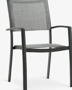 HAGEN + STRANDBYMesa HAGEN L214 + 4 sillas STRANDBY gris