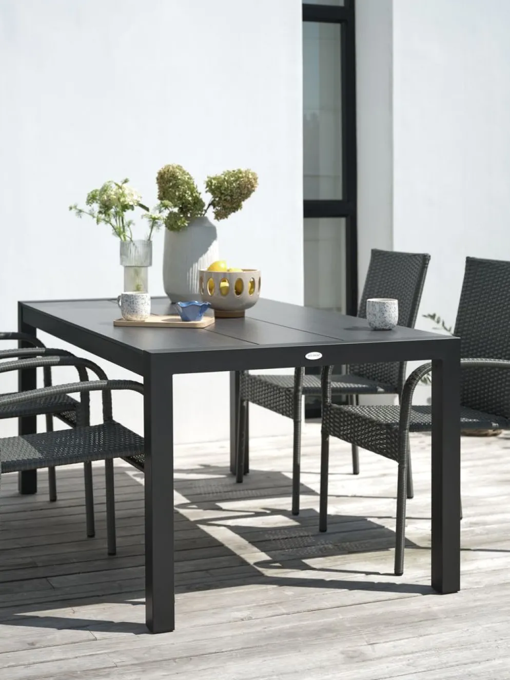 HAGENMesa de jardín HAGEN A92xL160 gris