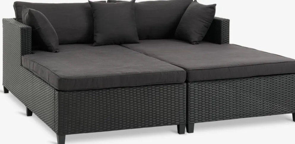 HALLINGTumbona HALLING A179xL187 negro
