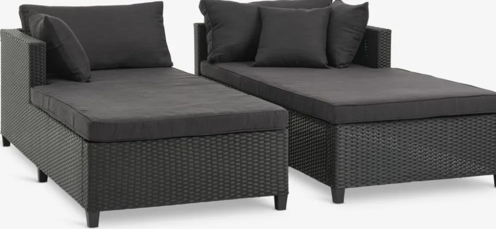 HALLINGTumbona HALLING A179xL187 negro