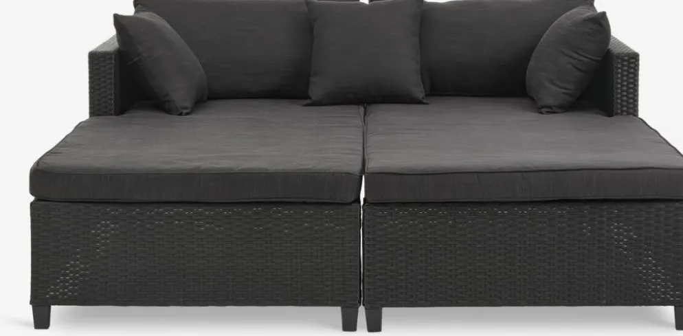 HALLINGTumbona HALLING A179xL187 negro