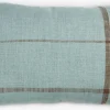HALLONCojín HALLON 40x60 azul empolvado/marrón