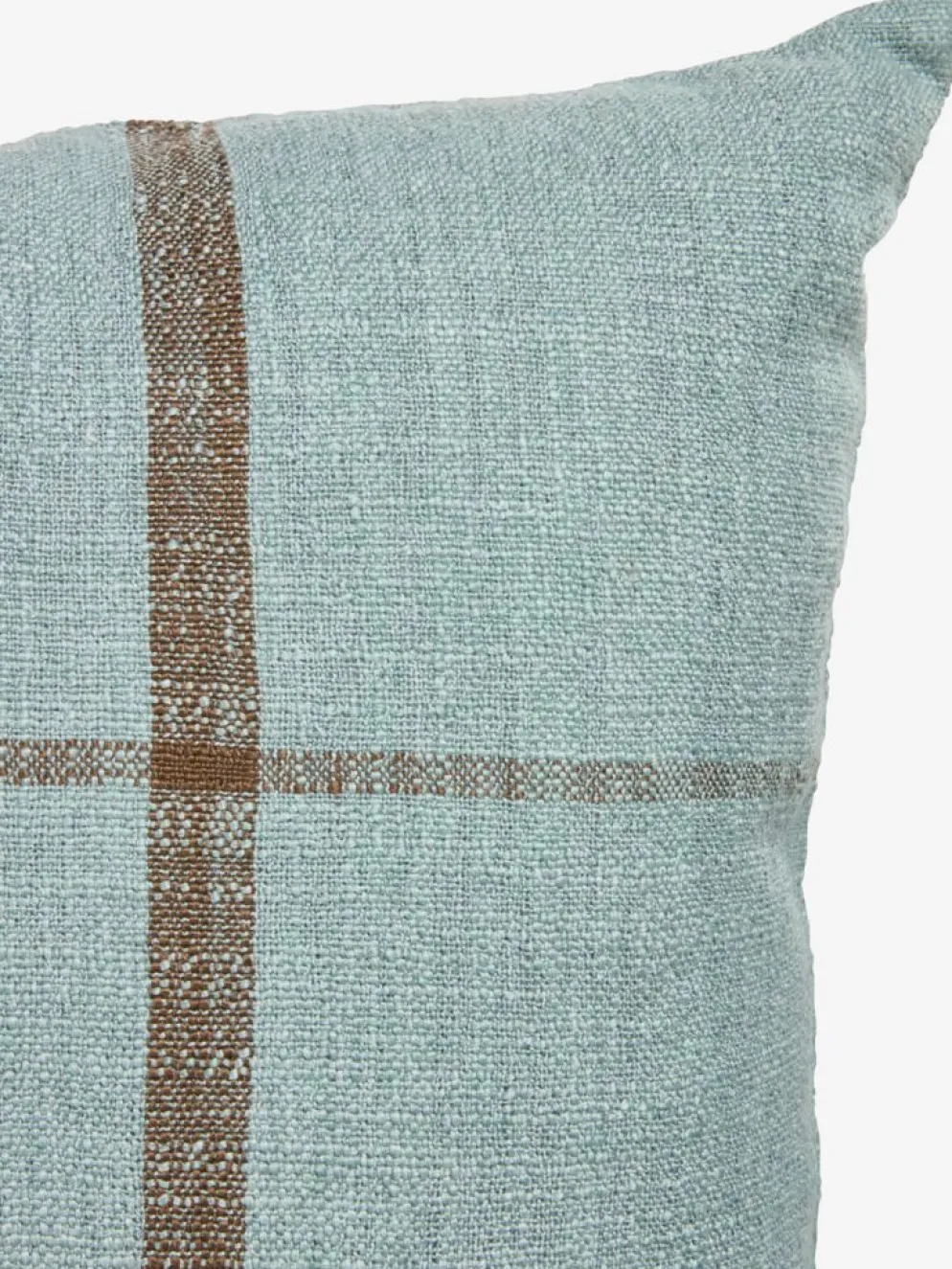 HALLONCojín HALLON 40x60 azul empolvado/marrón
