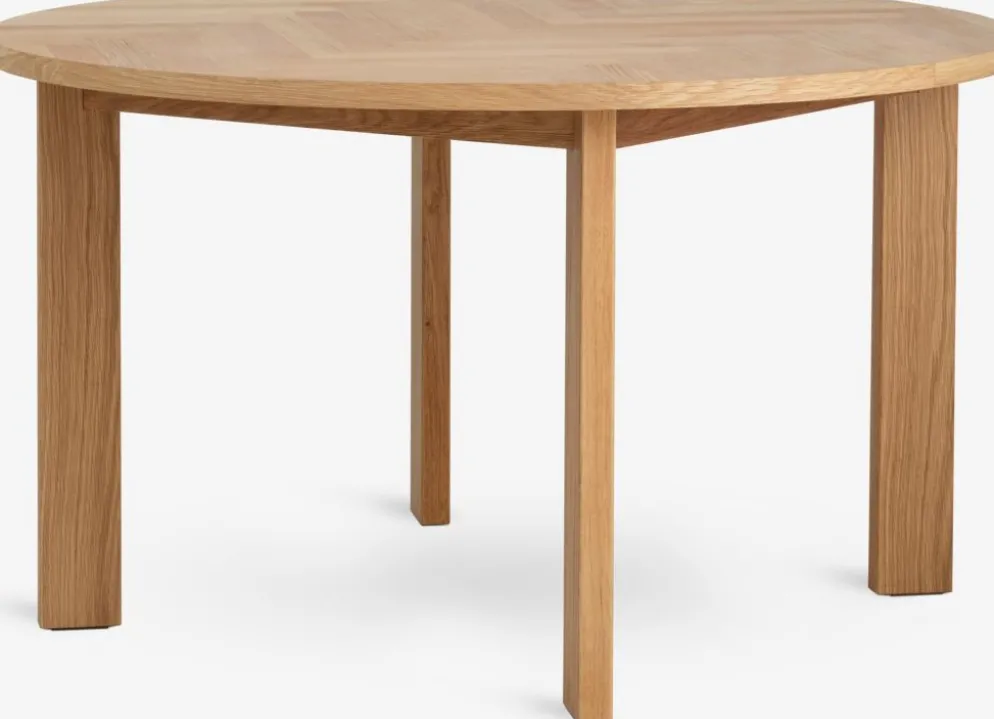 HARESKOVMesa de comedor HARESKOV Ø129 roble natural