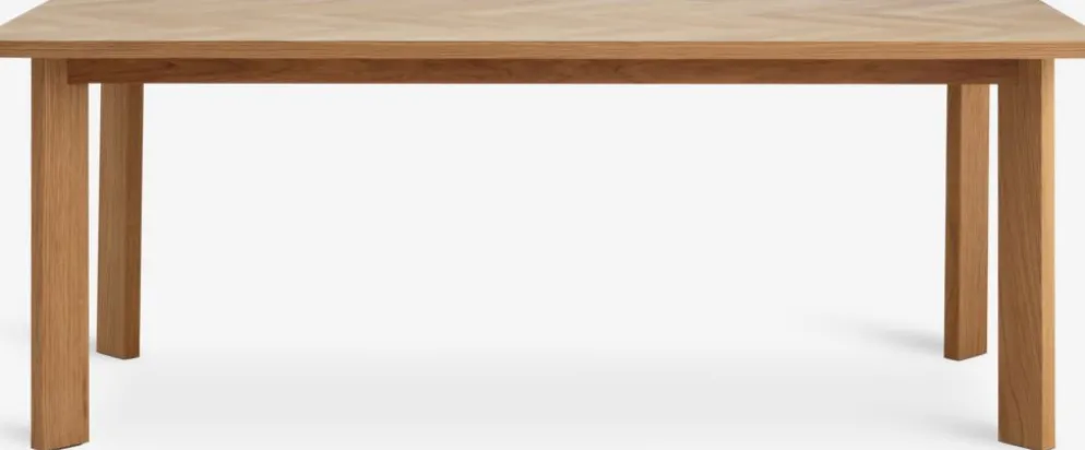 HARESKOVMesa de comedor HARESKOV 100x200 roble natural