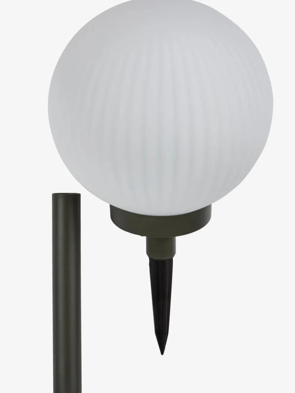 HAUKUGLELámpara solar HAUKUGLE Ø18xA46cm blanco