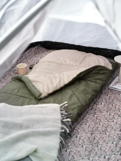 HELLASKOGENSaco de dormir HELLASKOGEN A75xL220 caqui