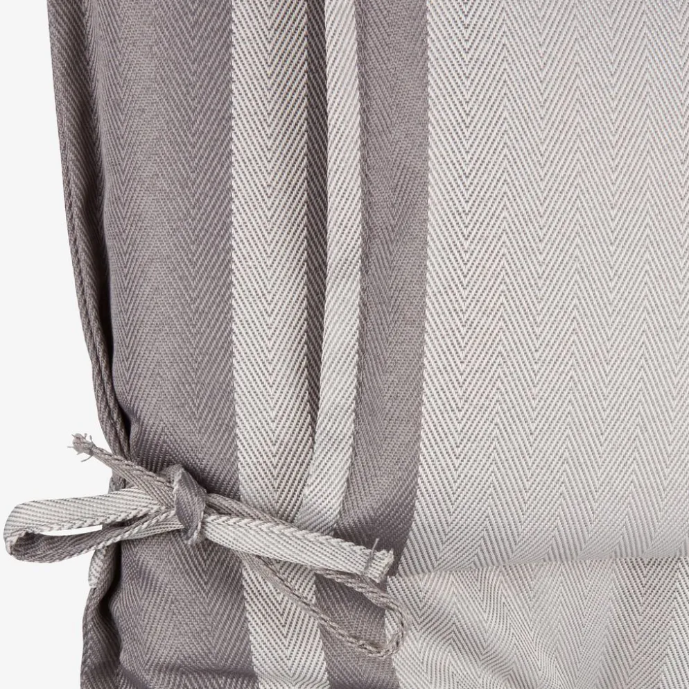 HERRHAGENCojín de jardín para silla reclinable HERRHAGEN gris claro