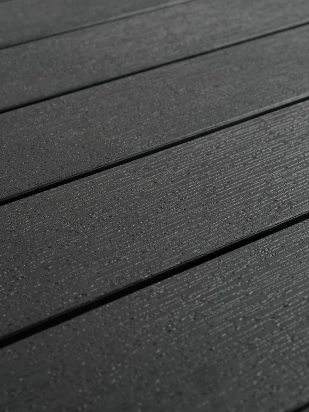HESTEHAVE + LOMMAMesa HESTEHAVE L205/275 + 4 sillas LOMMA negro