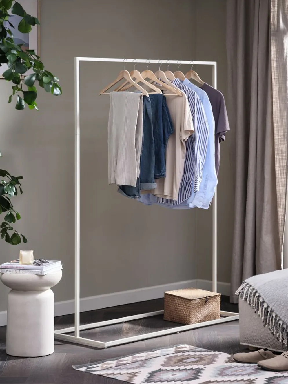 HJARUPBurro para ropa HJARUP beis