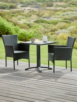 HOBRO + AIDTMesa HOBRO L70 + 2 sillas AIDT negro
