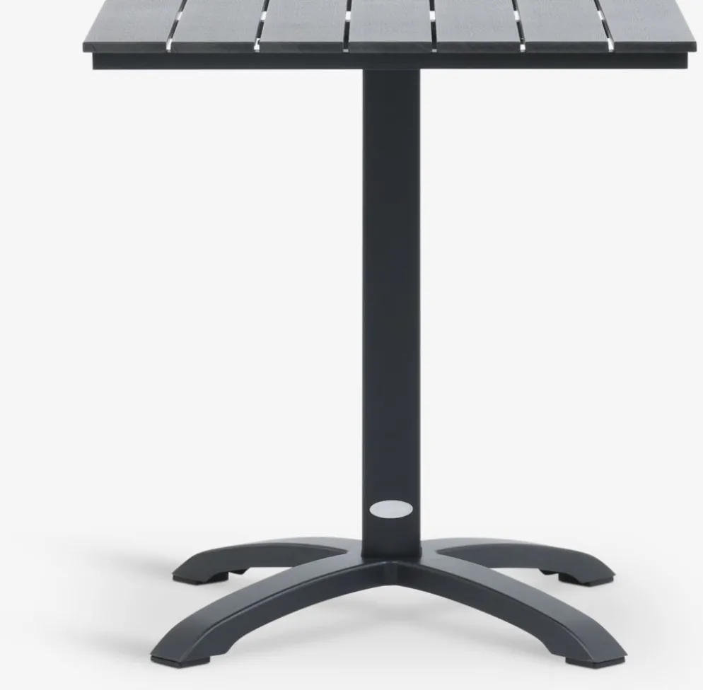 HOBRO + TAGMARKMesa HOBRO L70 + 2 sillas TAGMARK negro