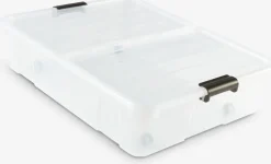 HOME BOXCaja bajo cama HOME BOX A56xL70xA19 49L con tapa