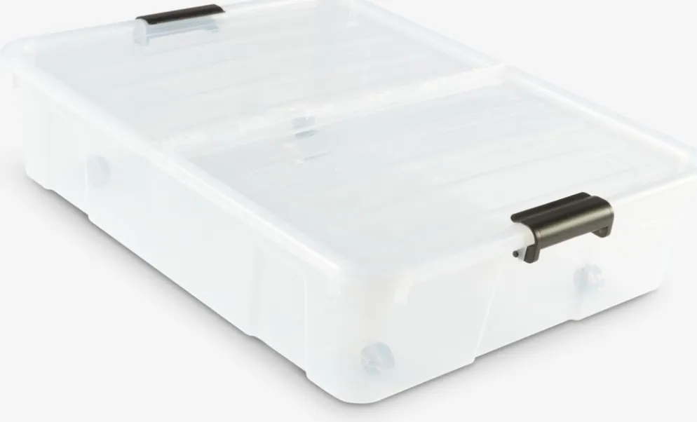 HOME BOXCaja bajo cama HOME BOX A56xL70xA19 49L con tapa