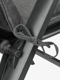 HOPBALLECojín de jardín para silla reclinable HOPBALLE gris oscuro