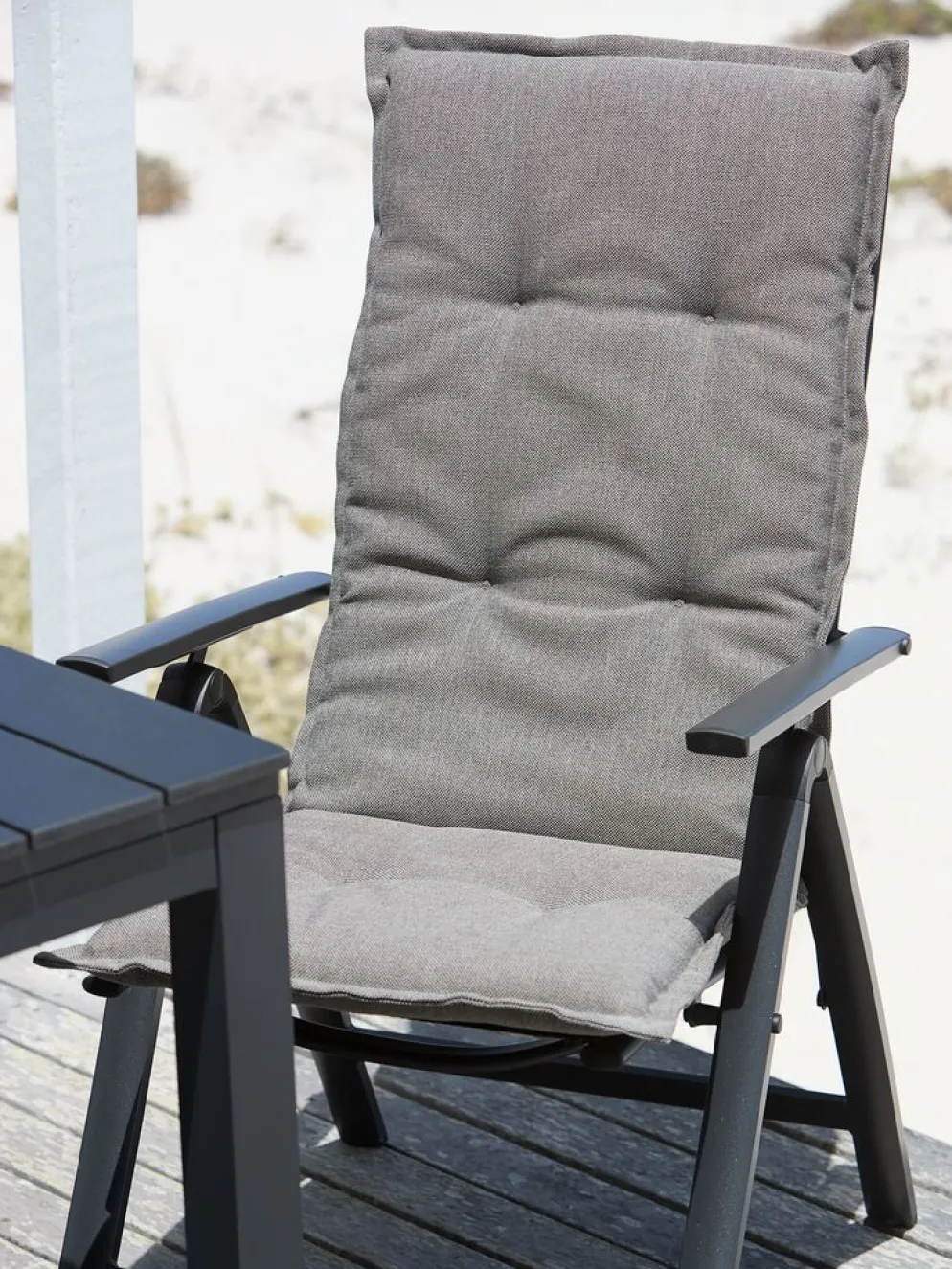 HOPBALLECojín de jardín para silla reclinable HOPBALLE arena oscuro