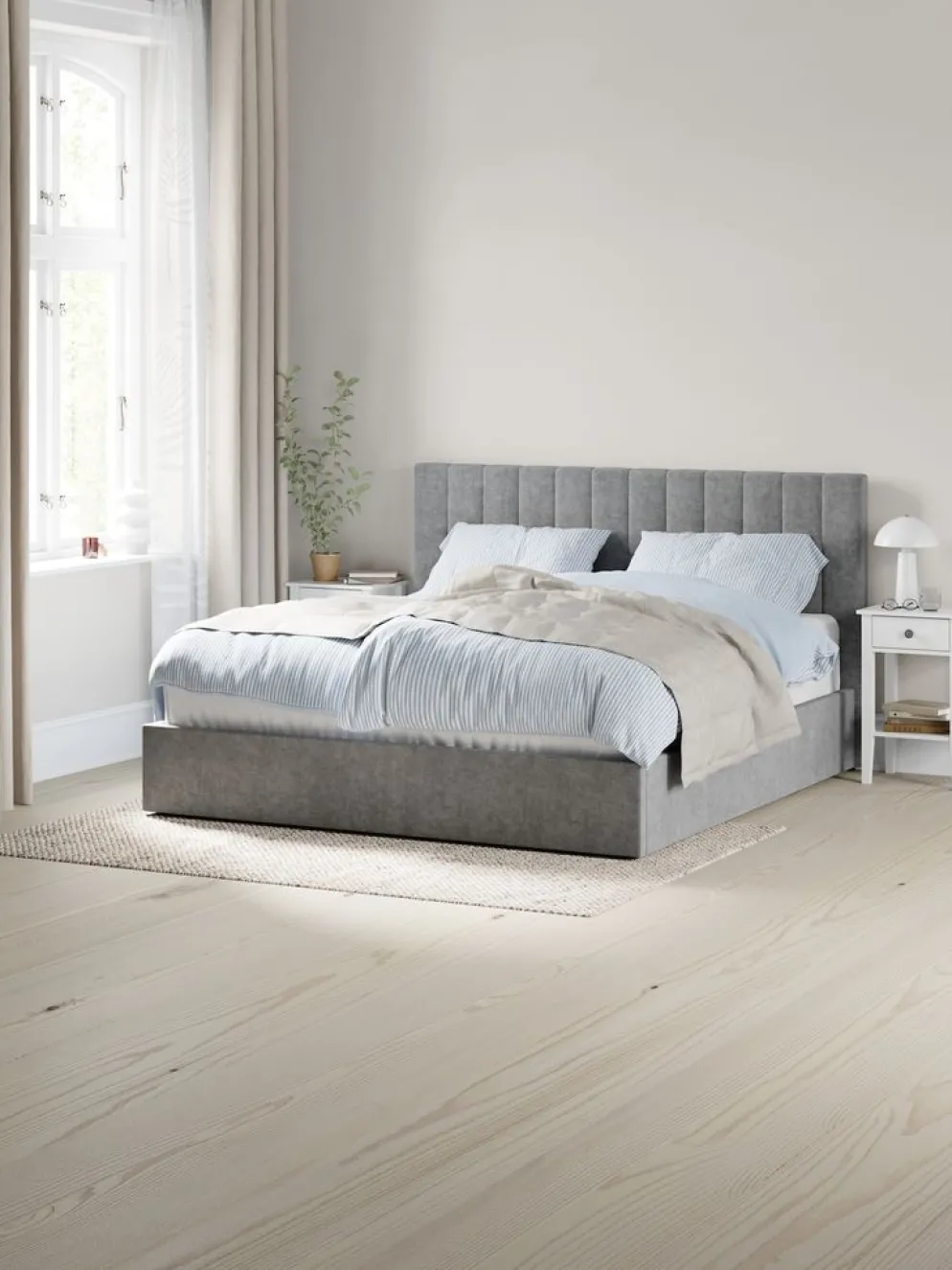 HOPENGOLDTopper 135x190cm HOPEN blanco
