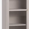 HOPTRUPVitrina HOPTRUP 1 puerta beis