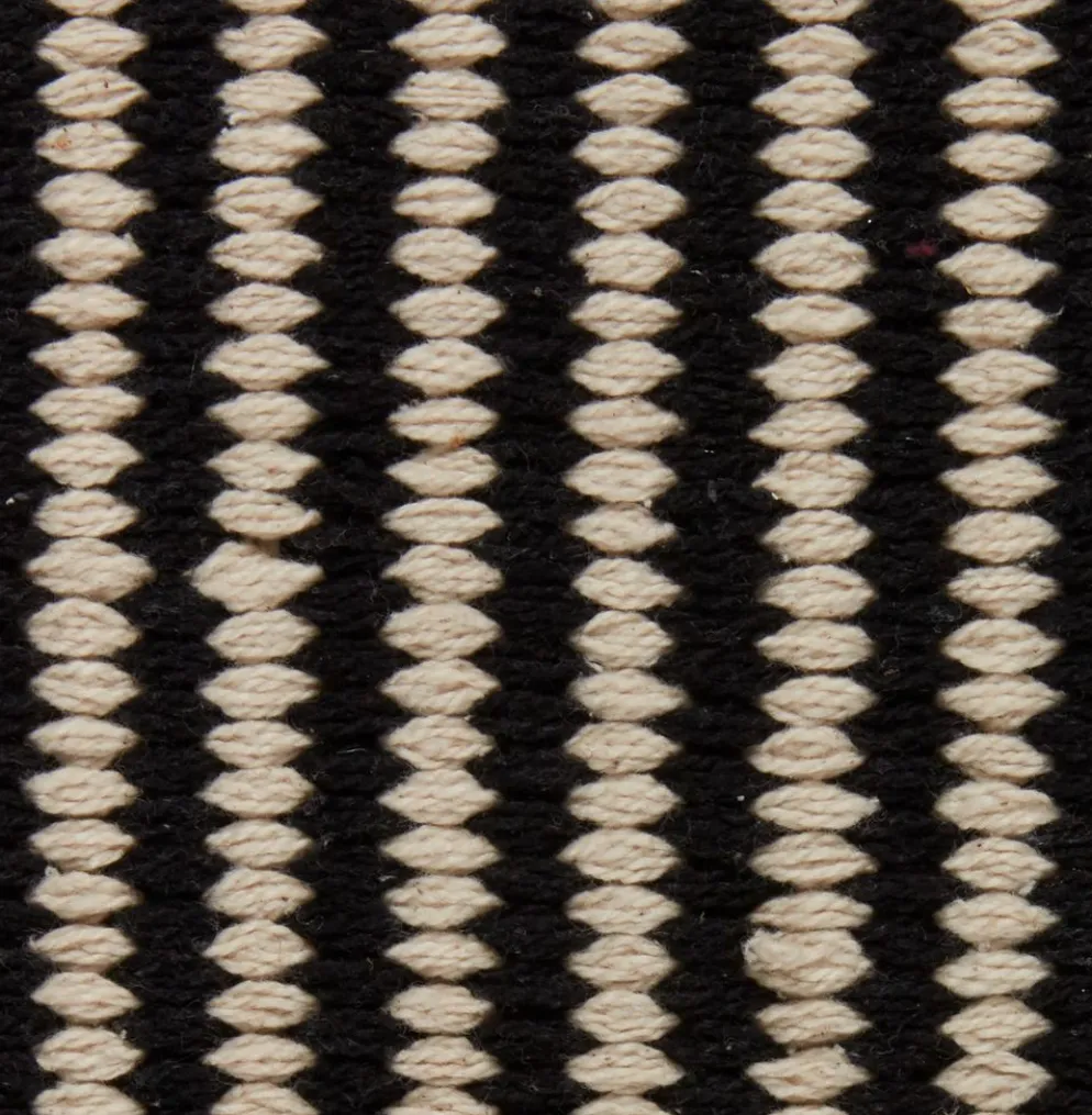 HOSTAAlfombra HOSTA 65x140 negro/beis